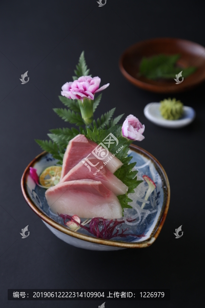 油甘魚刺身
