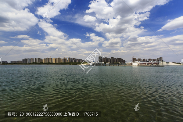 中國(guó)山西太原晉陽(yáng)湖風(fēng)光