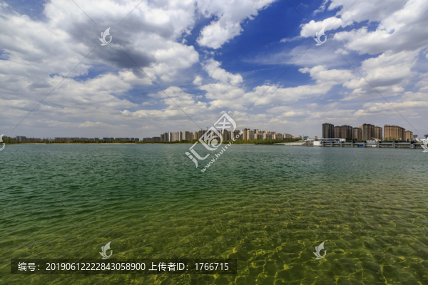 中國山西太原晉陽湖風(fēng)光