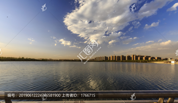 中國山西太原晉陽湖風(fēng)光