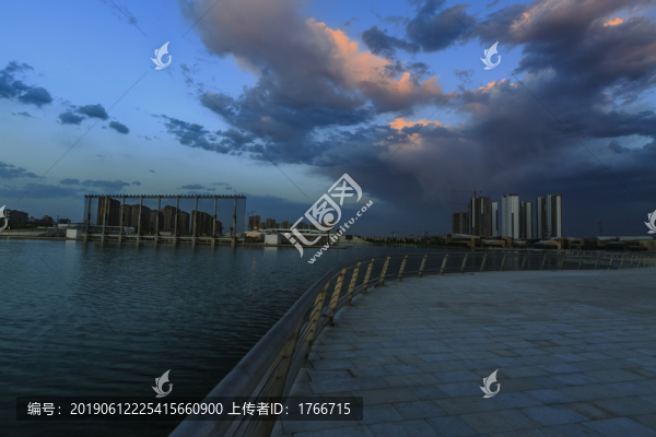 中國山西太原晉陽湖風(fēng)光
