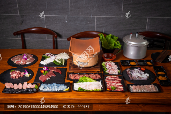 瓦片燒烤