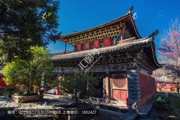 白沙壁畫景區(qū)大寶積宮