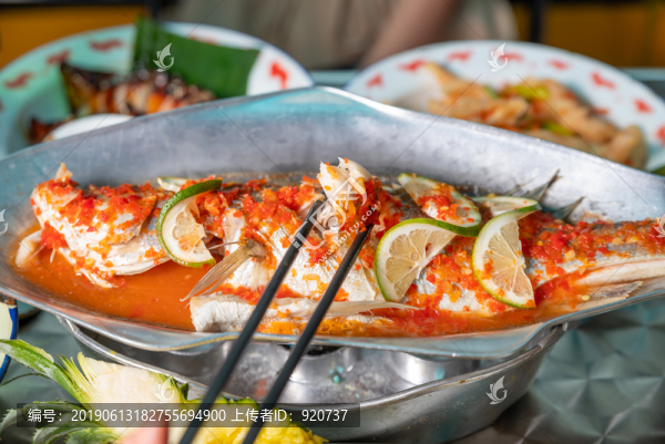 泰式青檸檬蒸魚