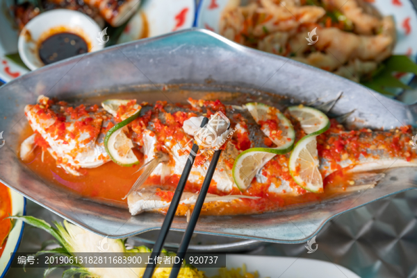 泰式青檸檬蒸魚