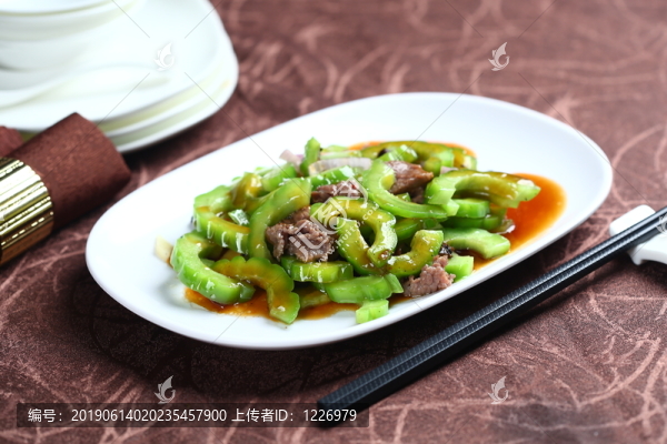涼瓜牛肉