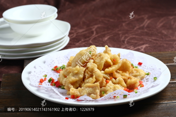 炸豬頸肉