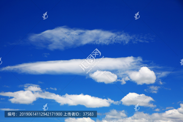 藍天白云