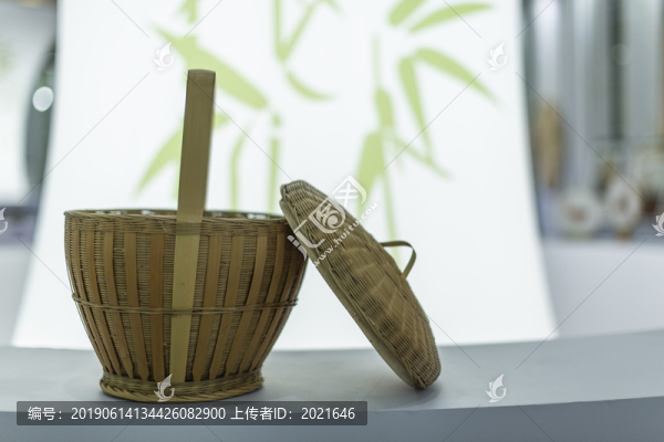 竹編提籃
