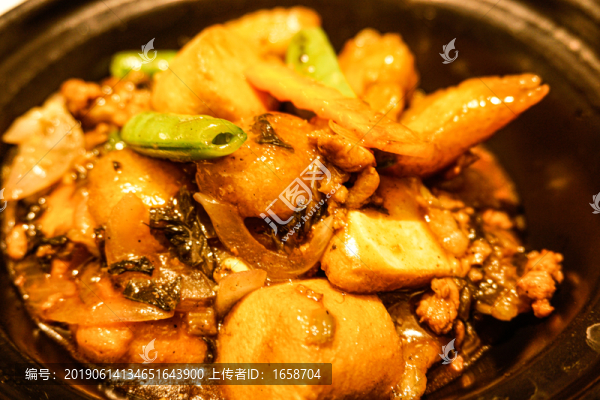 豆腐雪菜魚柳煲
