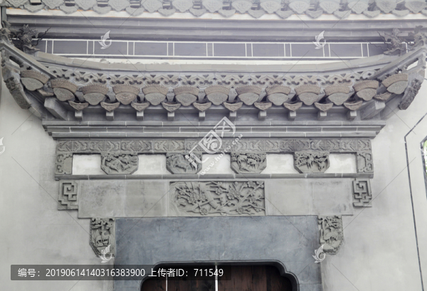中式古建筑門頭