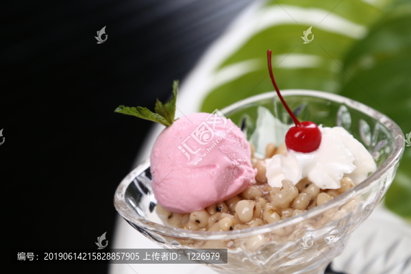 薏米拌雪糕
