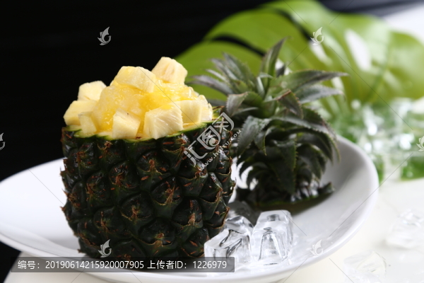 原汁菠蘿冰沙