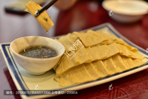 涼味豆腐皮