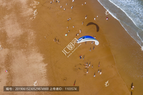 航拍青島石老人度假區(qū)