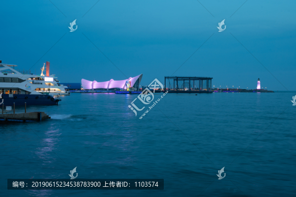 青島奧帆中心夜景