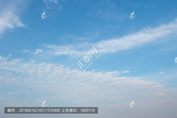 藍天白云