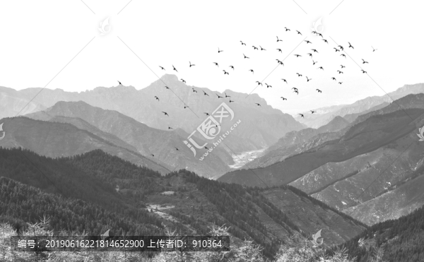 水墨五臺(tái)山