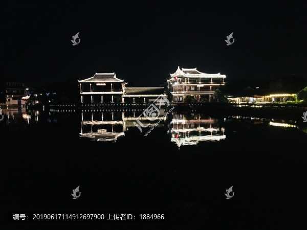 錦溪夜景