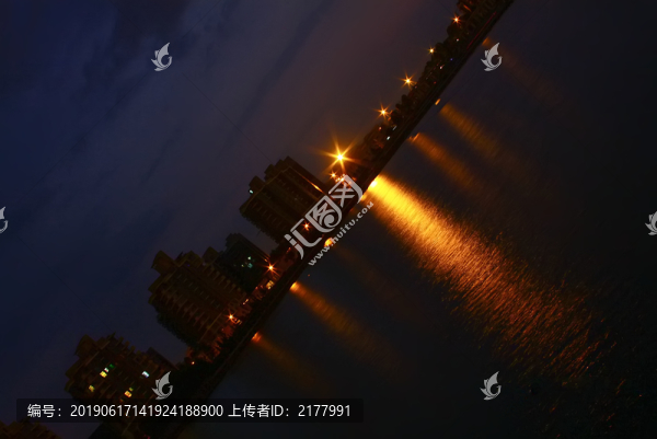 萍鄉(xiāng)玉湖公園夜景燈光