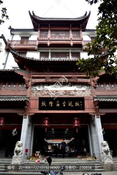 合肥城隍廟徽派建筑