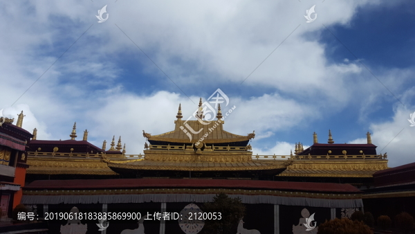 拉薩大昭寺金頂