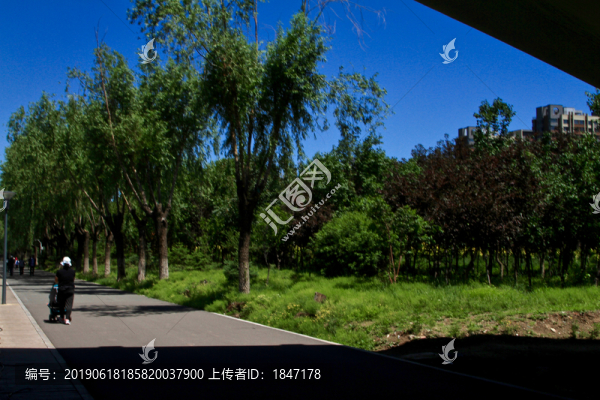 小區(qū)一角