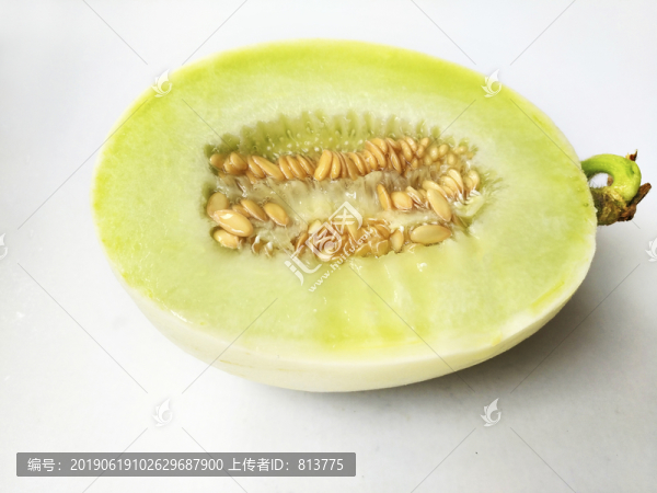 一半甜瓜