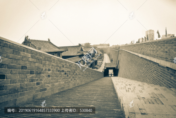 老青州古城樓