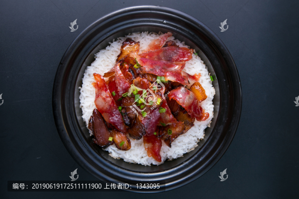 臘味雙拼飯