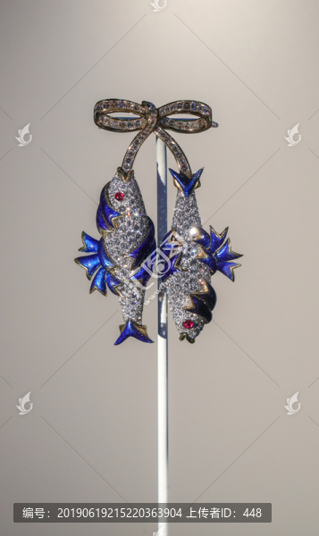 雙魚(yú)胸針