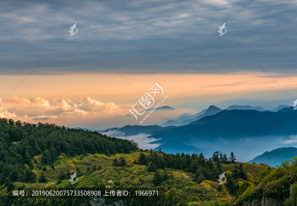 峨眉山的云海