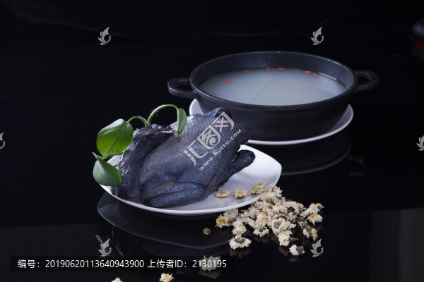 清燉烏雞