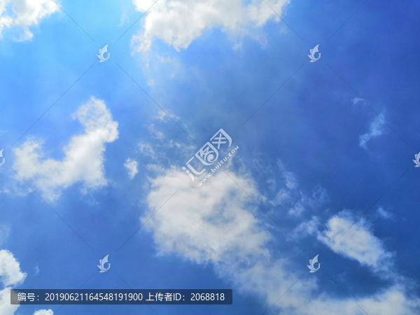 藍天白云