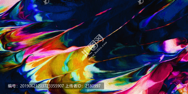 抽象壁畫