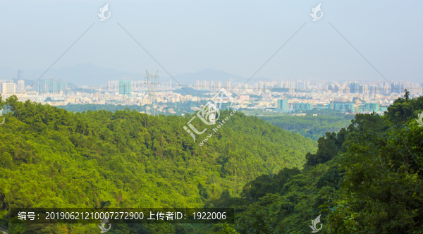 山谷中的觀音寺廟