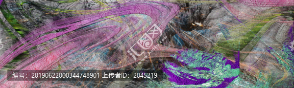 印象派抽象畫