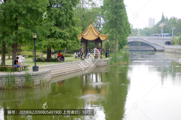 滁州新建的通濟橋公園