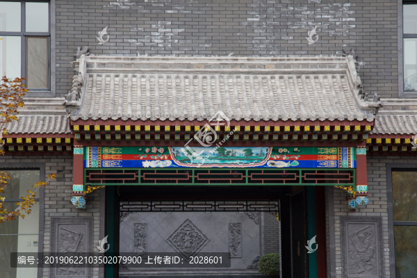 仿古建筑門頭