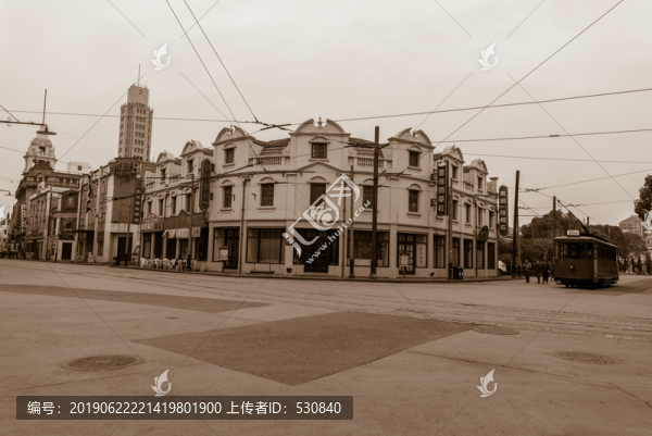 老上海街景