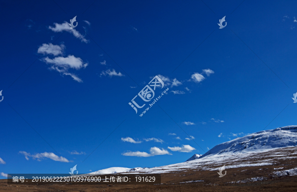 雪山白云