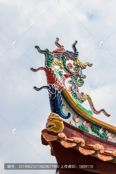 閩南寺院屋檐