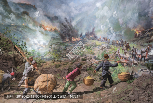 百團大戰(zhàn)支前民工