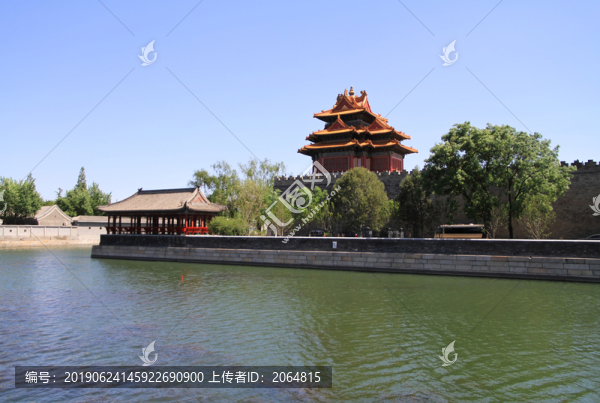 角樓護城河
