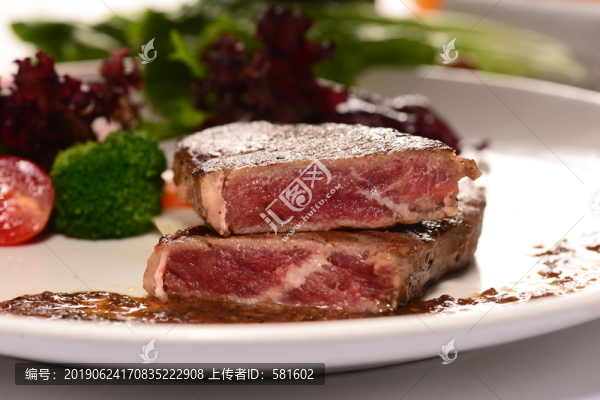 西餐牛排實(shí)拍