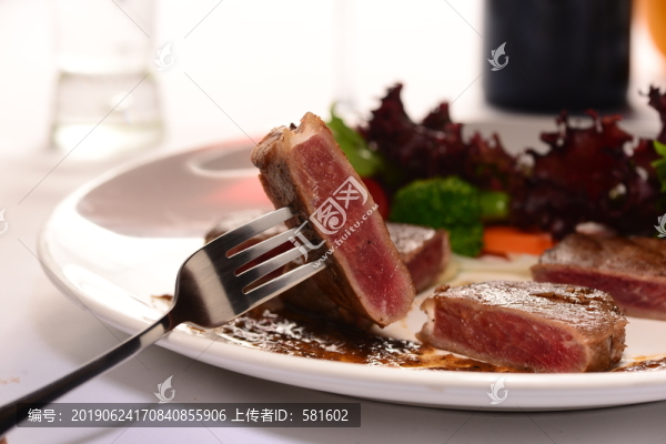 西餐牛排實(shí)拍