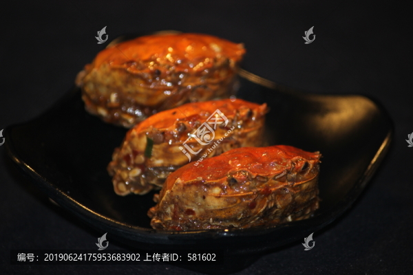 香辣蟹實(shí)拍圖