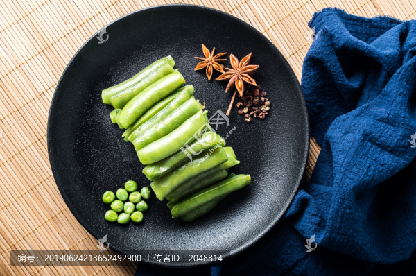 水煮豌豆