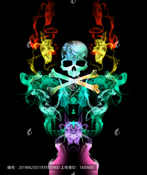 骷髏煙霧