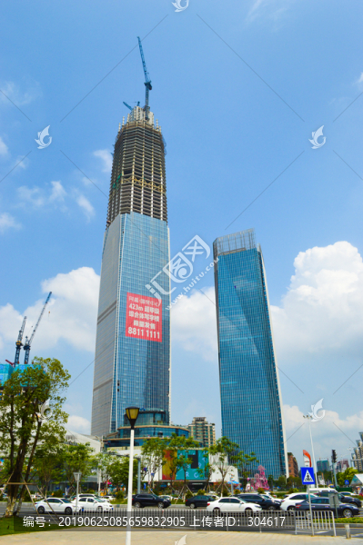 建設(shè)中的大樓